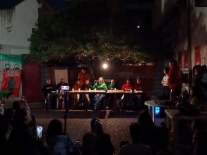 Se realizó el debate de candidatos al centro de estudiantes en la Facultad de Comunicación